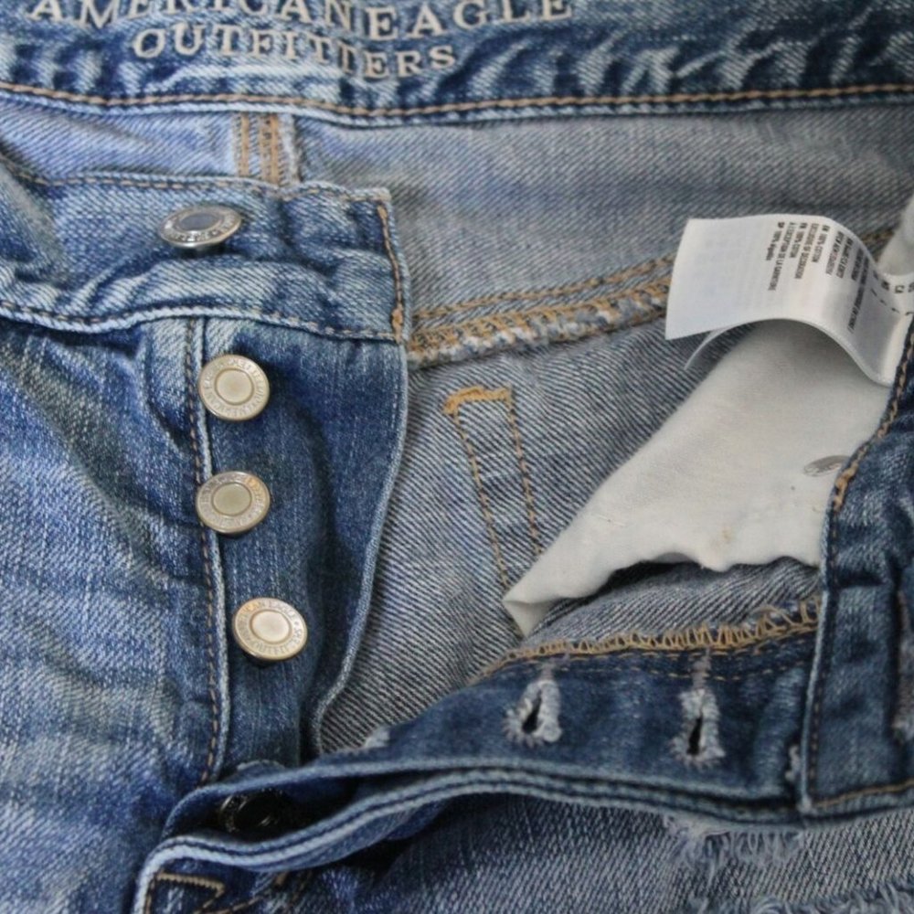 American Eagle Hi-Rise Festival Jean Shorts HW7872 - Picture 3 of 8